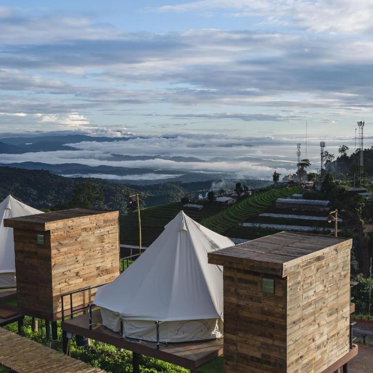 The Doi Moncham Hotel Chiang Mai Bagian luar foto